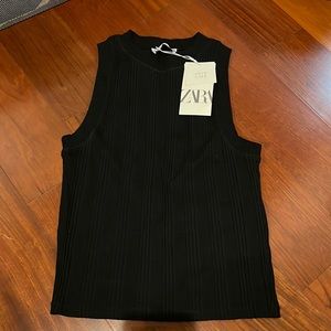 BRAND NEW BLACK ZARA TANK